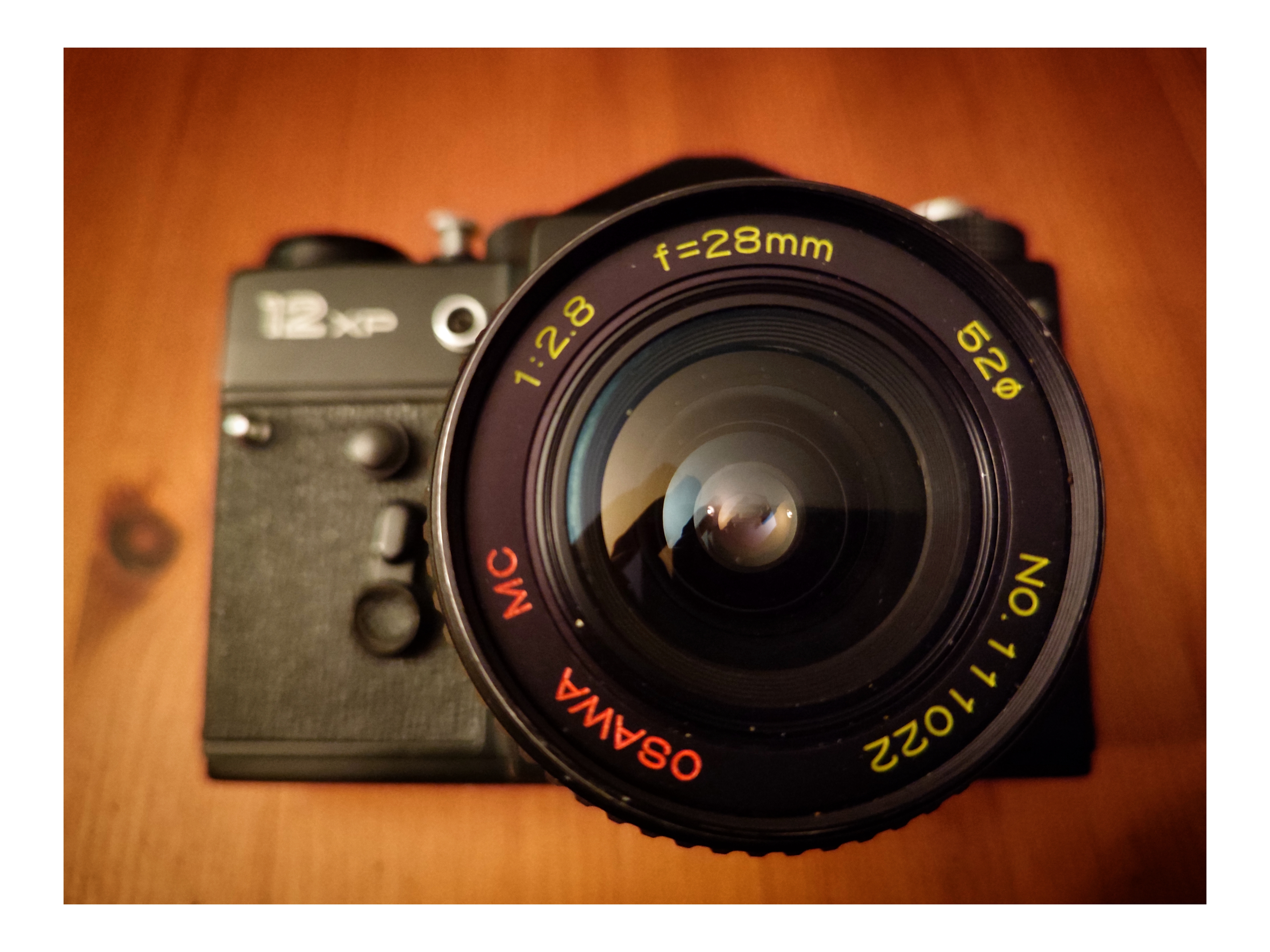 ZENIT 12XP Objectif OSAWA 28 mm f1:2.8